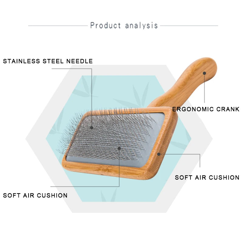 Square Head Grooming Brush