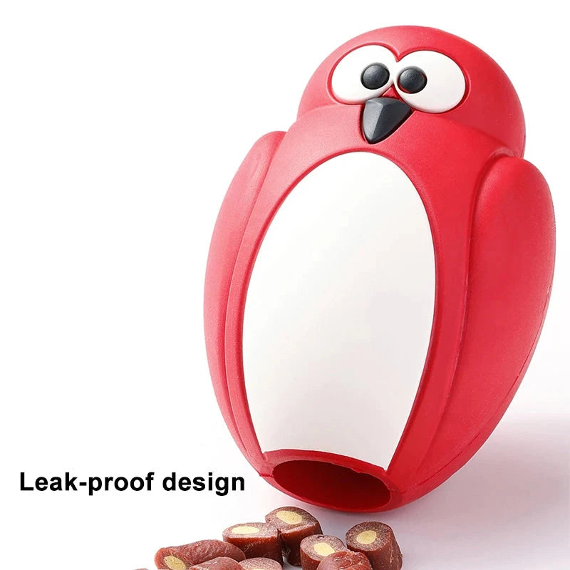 Penguin food dispenser